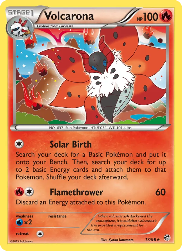 Volcarona 17 – Non-holo