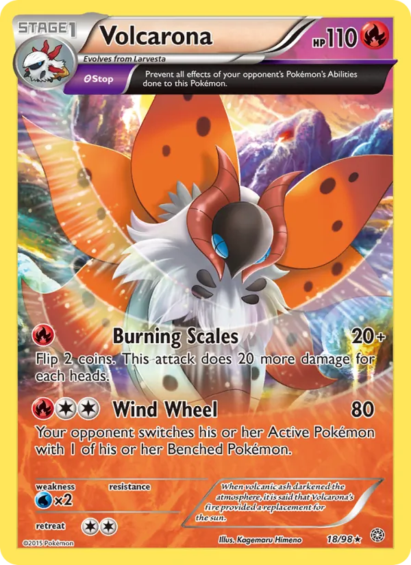 Volcarona 18 – Non-holo