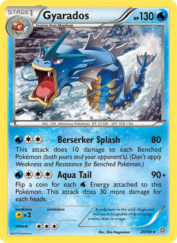 Gyarados 20 – Non-holo