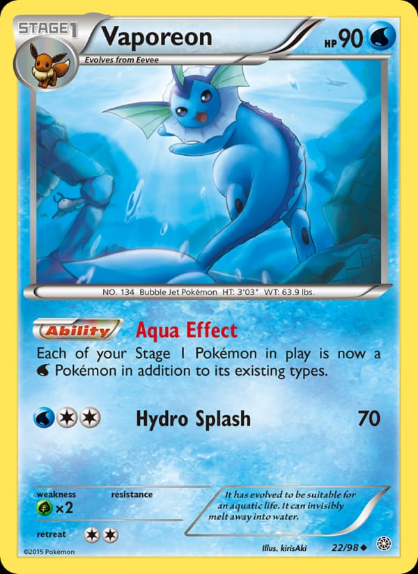 Vaporeon 022/098