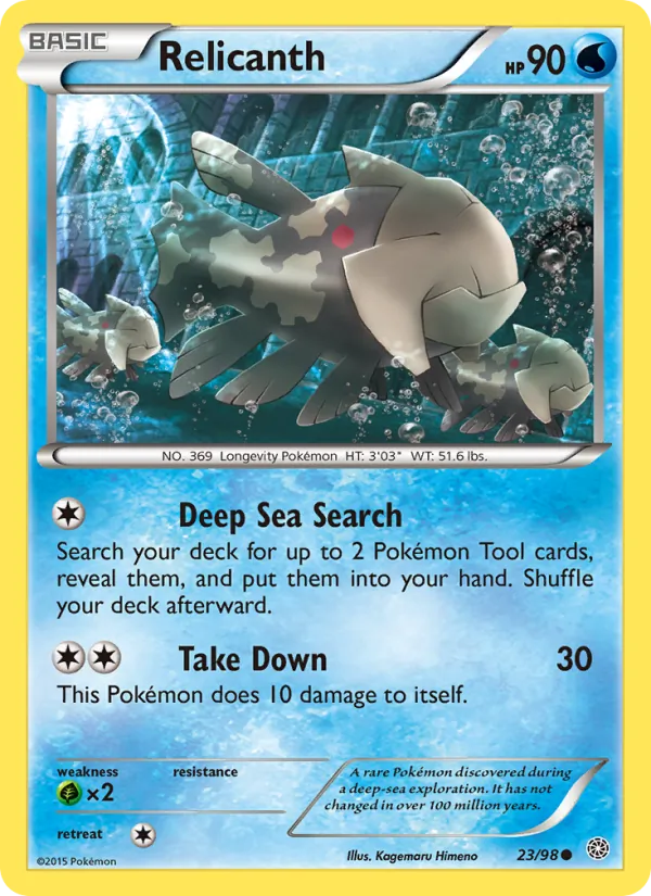 Relicanth 23 – Non-holo