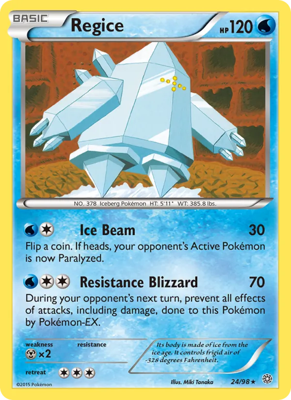 Regice 24 – Non-holo