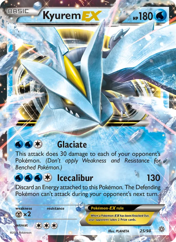 Kyurem EX 25 – Non-holo