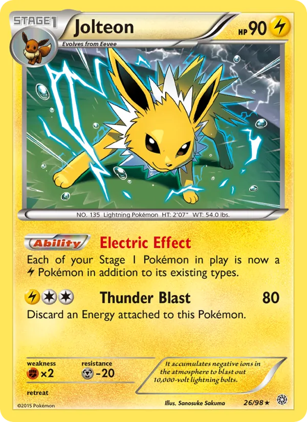 Jolteon 26 – Non-holo