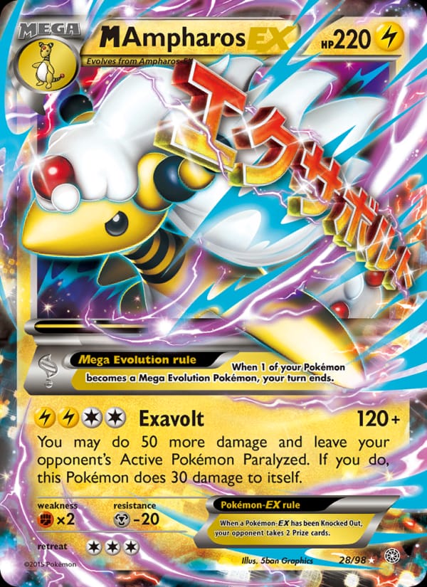 M Ampharos EX 028/098