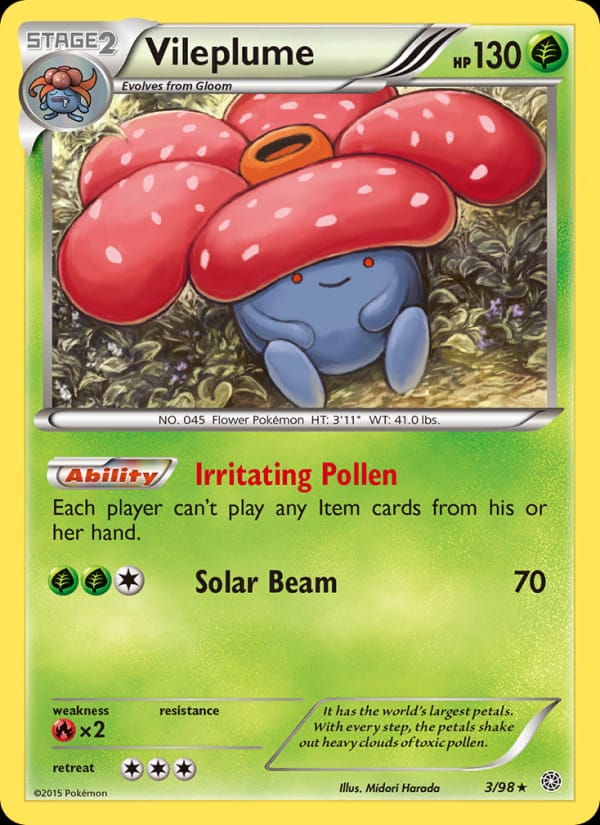 Vileplume 003/098