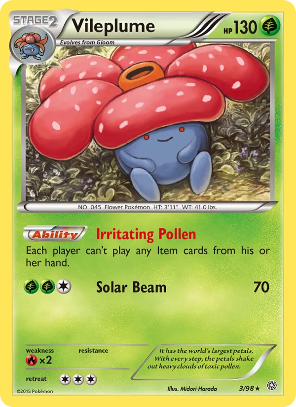 Vileplume 3 – Non-holo