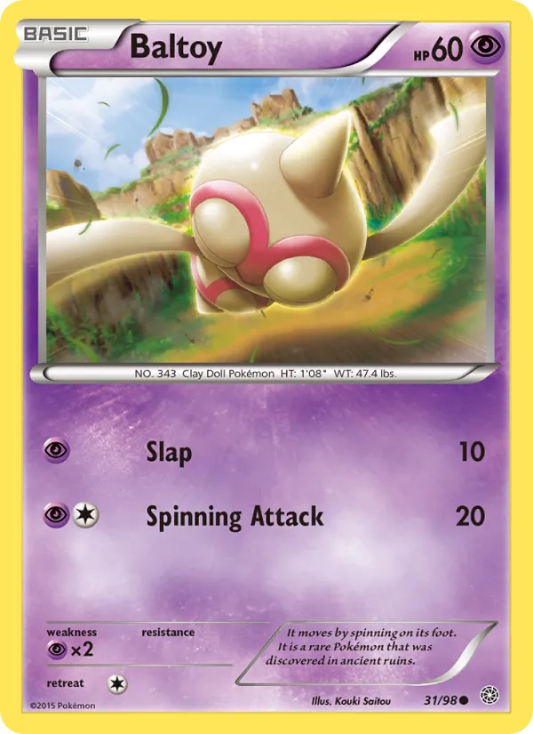 Baltoy 31 – Non-holo