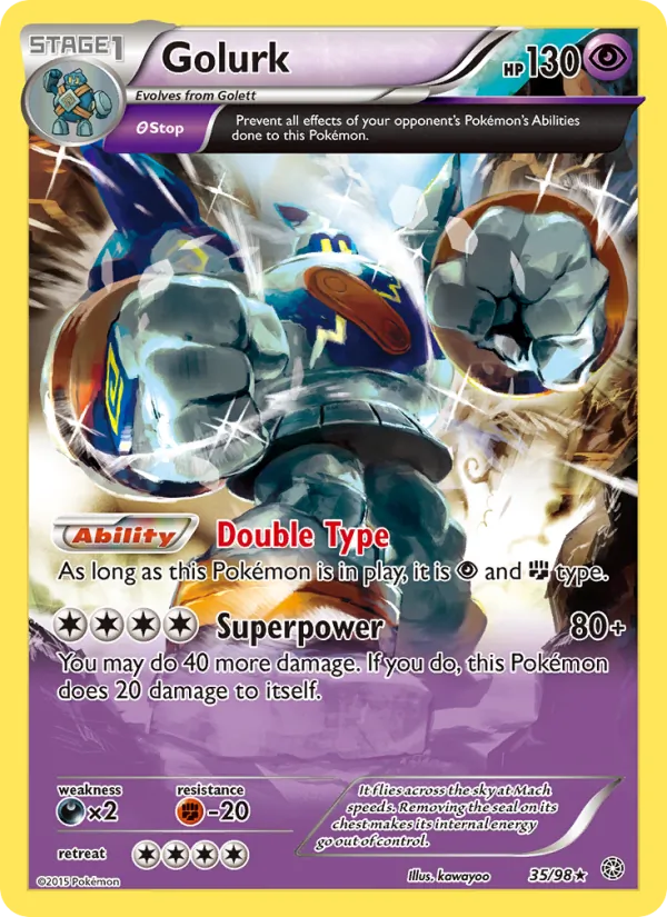 Golurk 35 – Non-holo