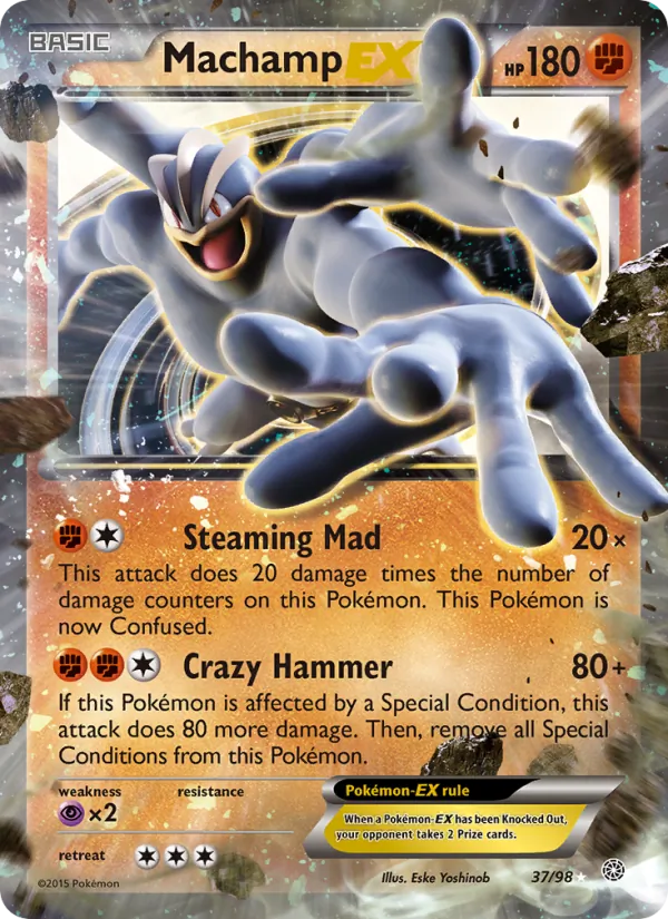 Machamp EX 37 – Non-holo