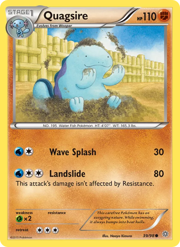 Quagsire 39 – Non-holo