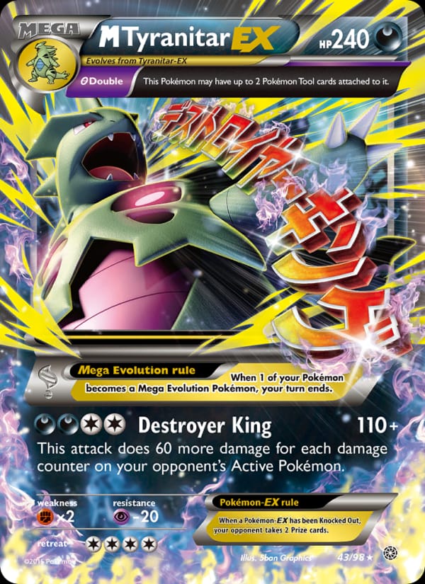 M Tyranitar EX 043/098