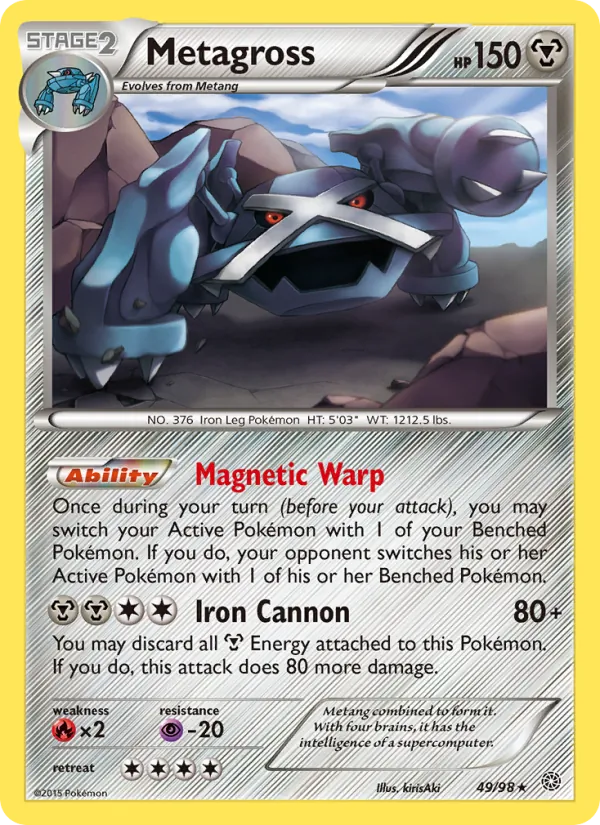 Metagross 49 – Reverse Holo
