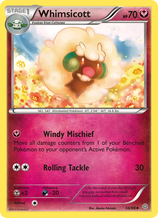 Whimsicott 56 – Non-holo