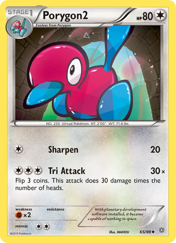 Porygon2 65 – Non-holo