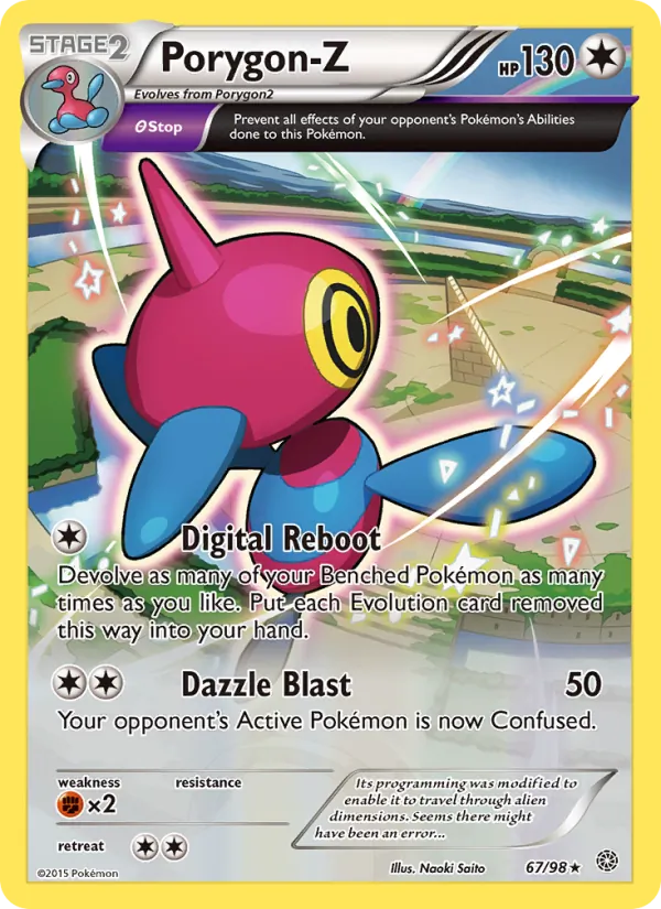 Porygon-Z 67 – Non-holo