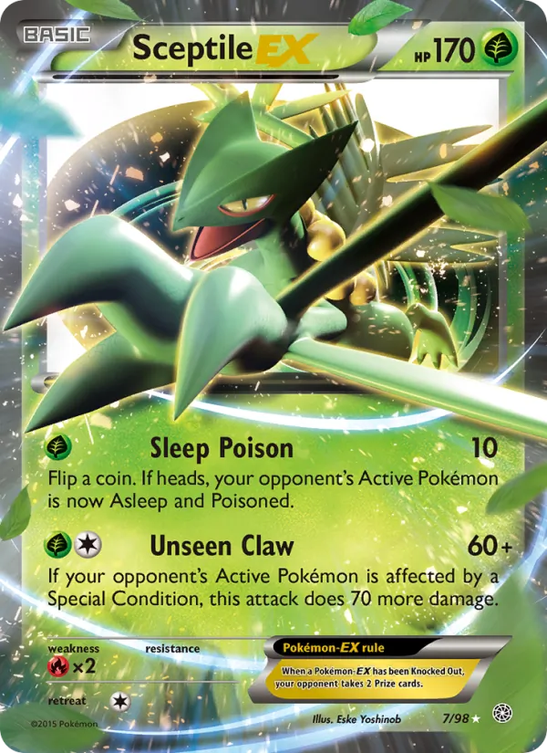 Sceptile EX 7 – Non-holo