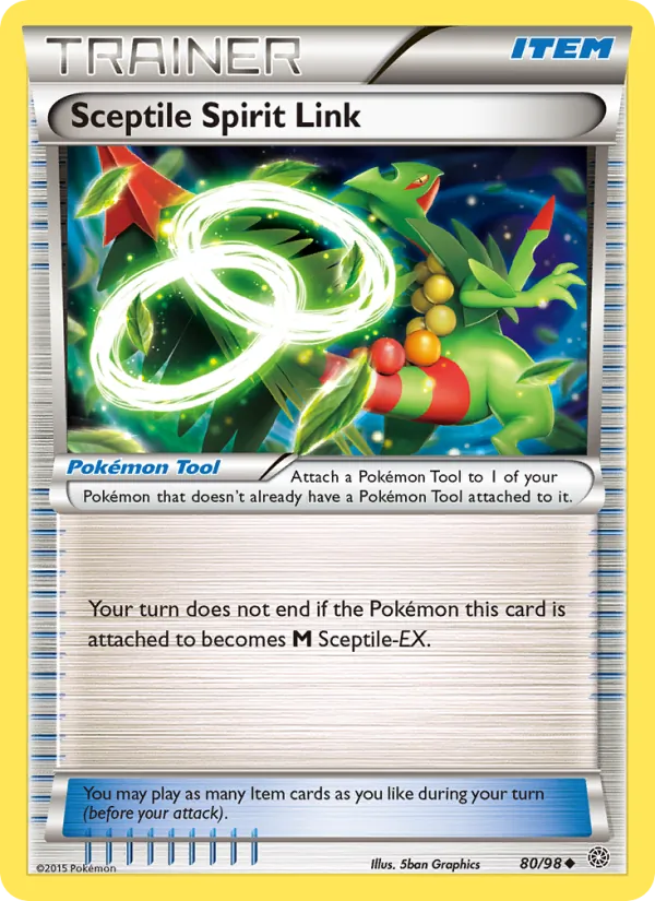 Sceptile Spirit Link 80 – Non-holo