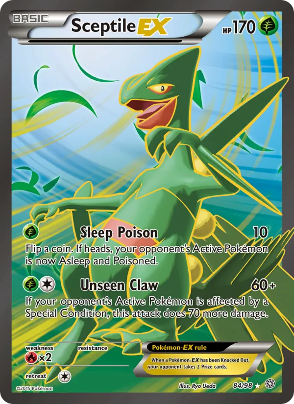 Sceptile EX 84 – Non-holo