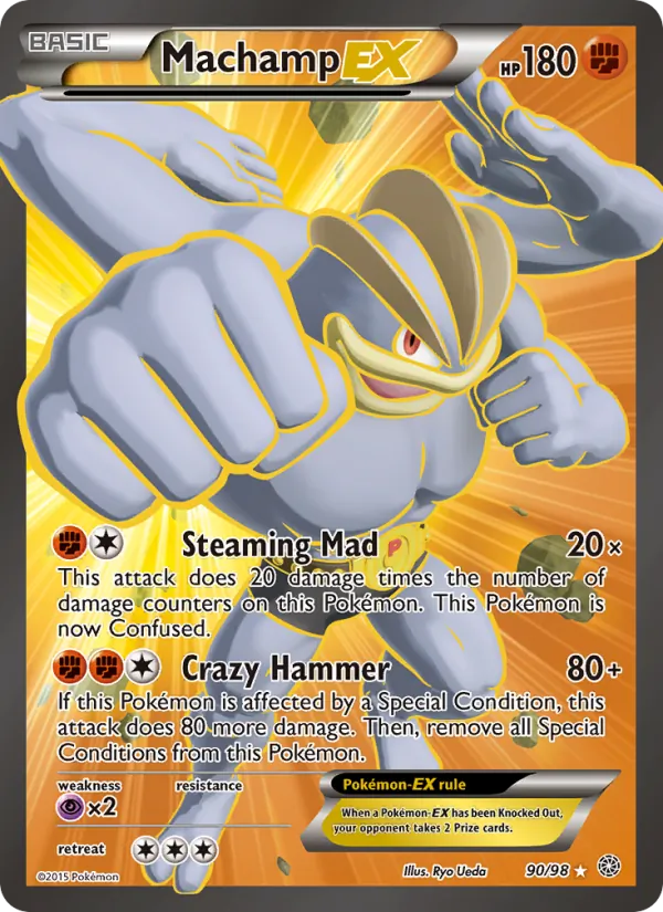 Machamp EX 90 – Non-holo
