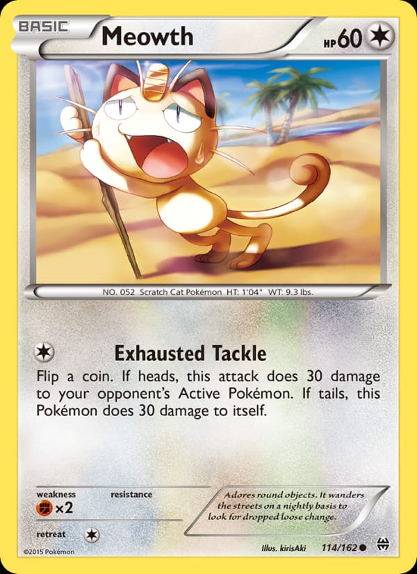 Meowth 114/162