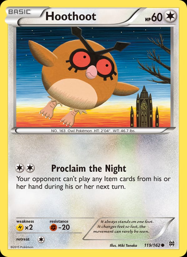 Hoothoot 119/162
