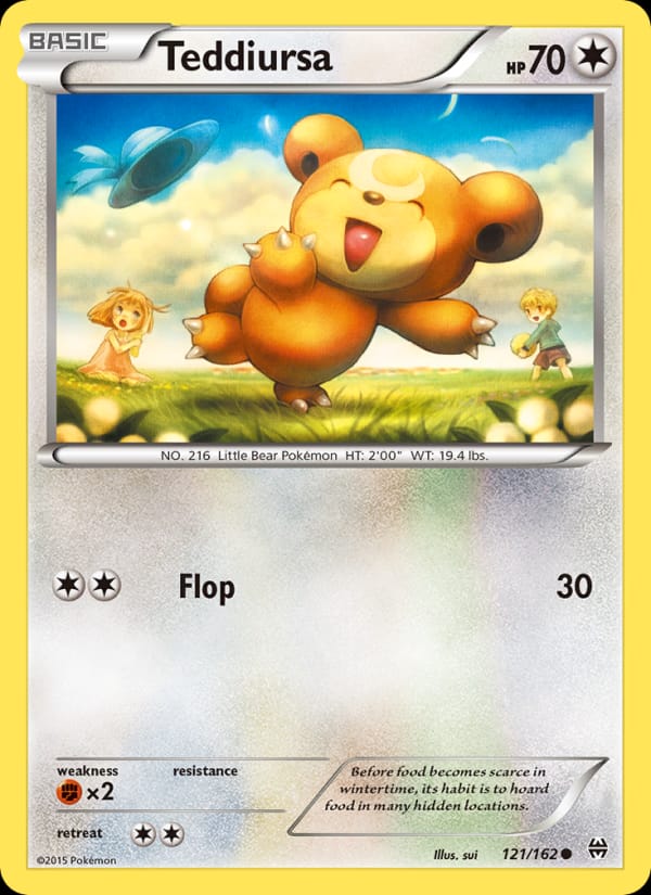 Teddiursa 121/162