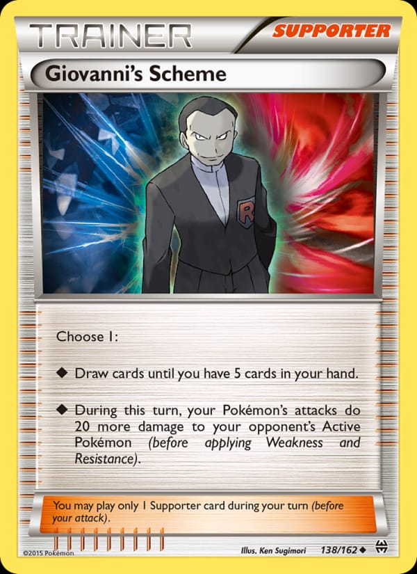 Giovanni's Scheme 138/162