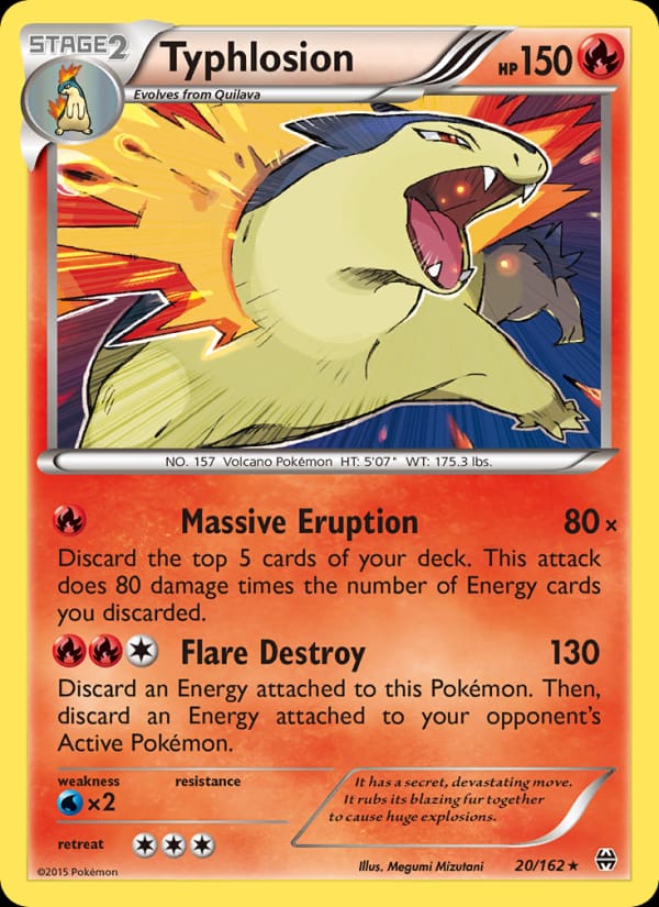 Typhlosion 020/162