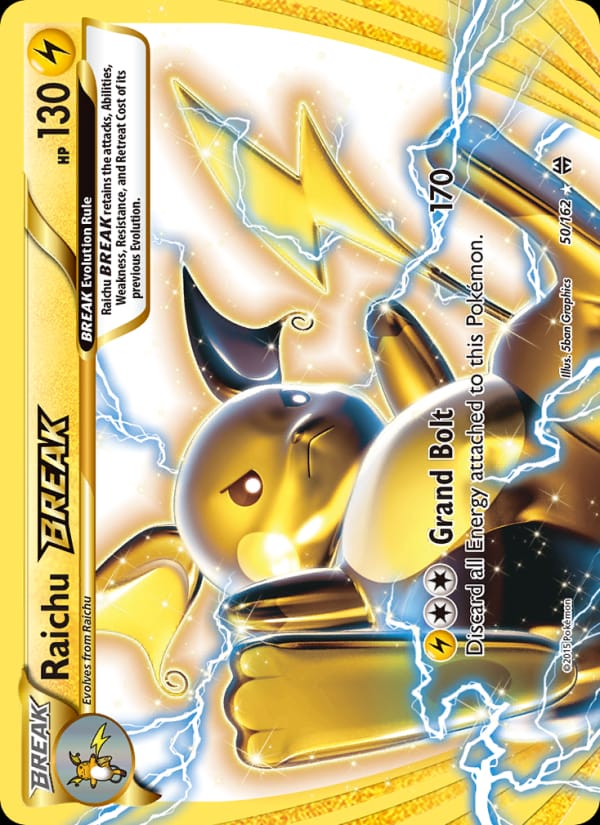Raichu BREAK 050/162