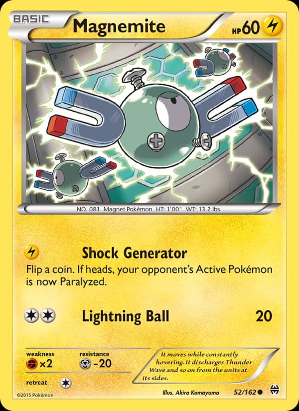 Magnemite 052/162