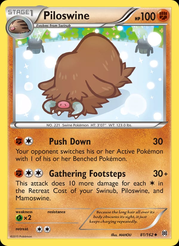 Piloswine 081/162