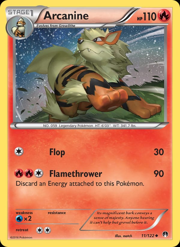Arcanine 011/122