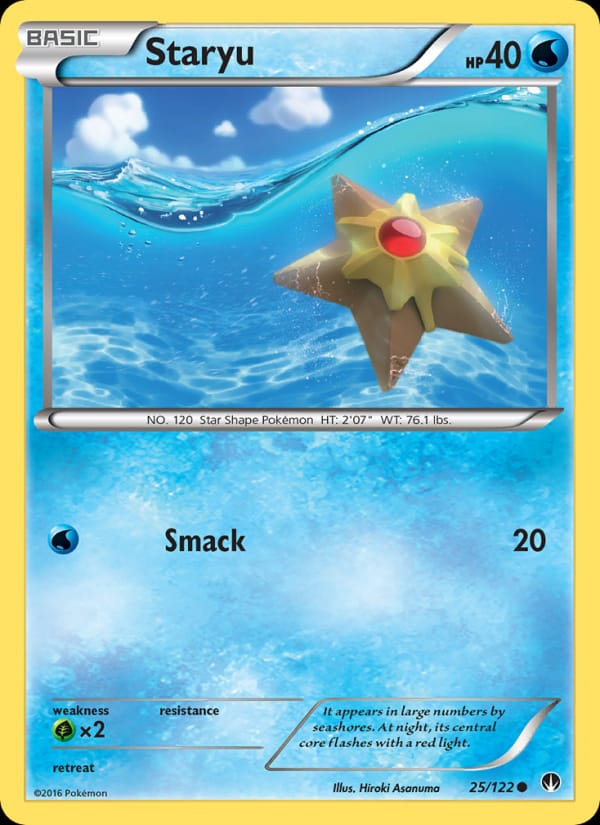 Staryu 025/122
