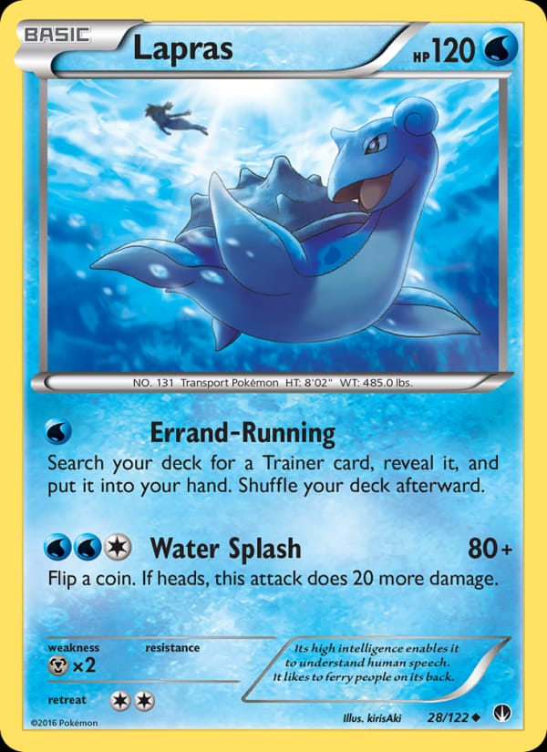 Lapras 028/122