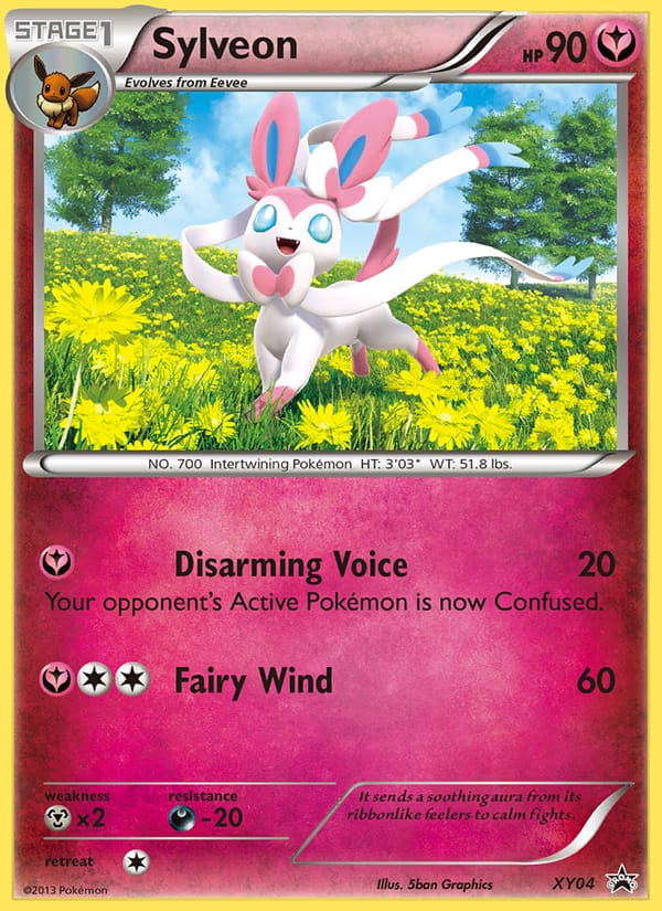 Sylveon #XY04, XY Black Star Promos