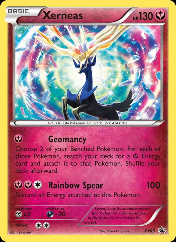Xerneas #XY05, XY Black Star Promos