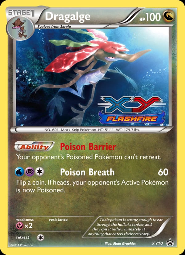 Dragalge #XY10, XY Black Star Promos
