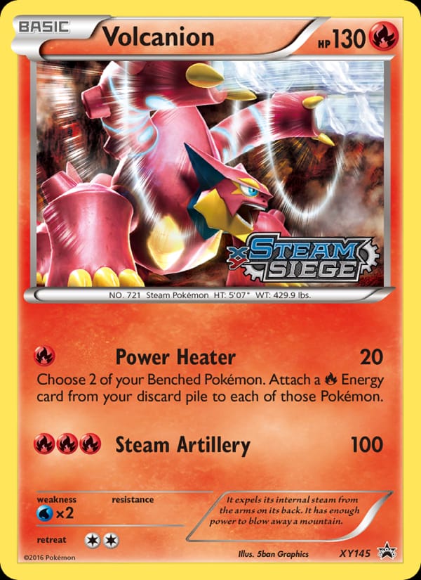 Volcanion #XY145, XY Black Star Promos