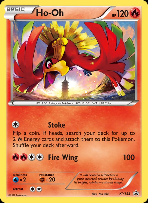 Ho Oh #XY153, XY Black Star Promos