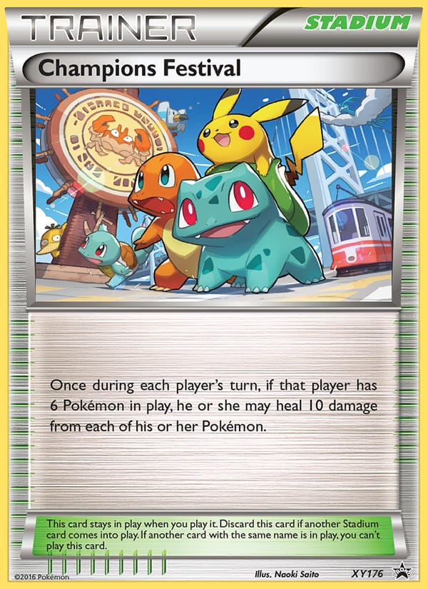 Champions Festival #XY176, XY Black Star Promos