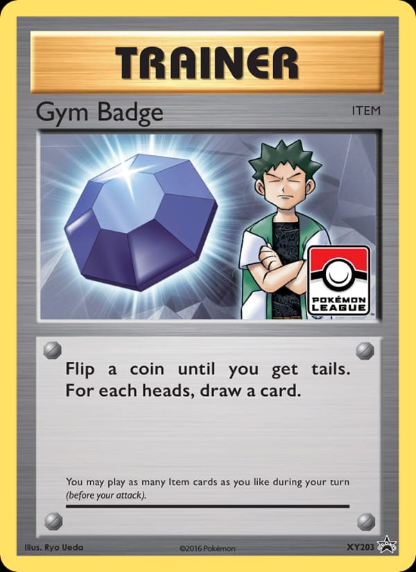 Gym Badge #XY203, XY Black Star Promos