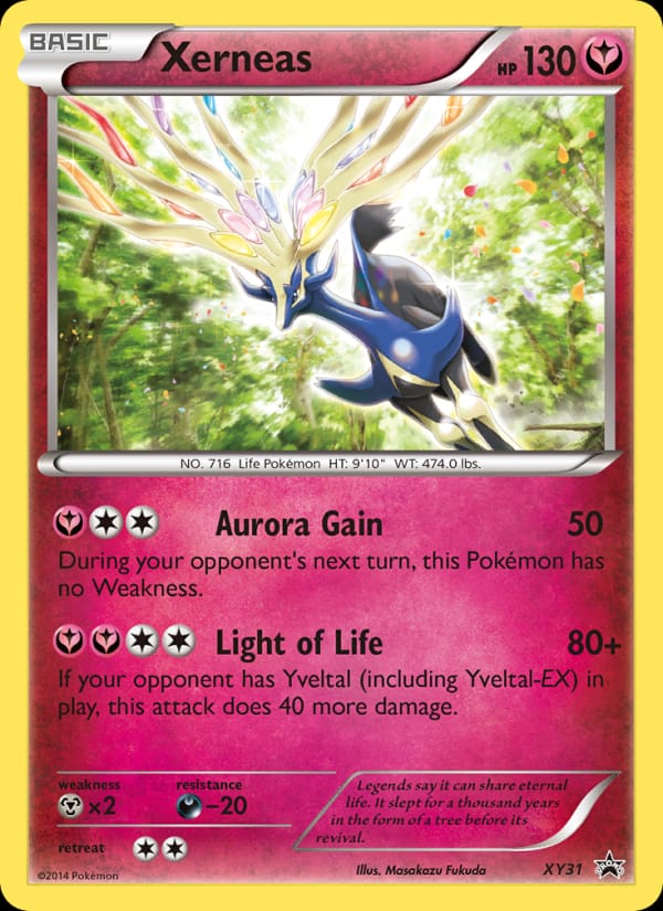 Xerneas #XY31, XY Black Star Promos