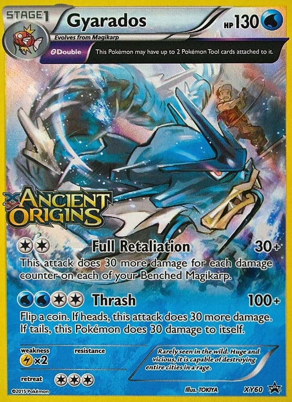 Gyarados #XY60, XY Black Star Promos