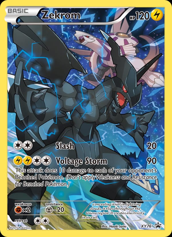 Zekrom #XY76, XY Black Star Promos