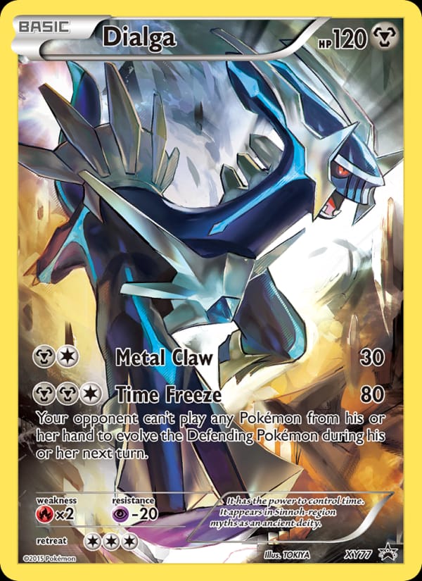 Dialga #XY77, XY Black Star Promos