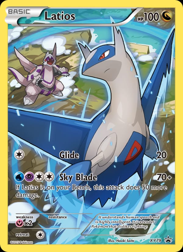Latios #XY79, XY Black Star Promos