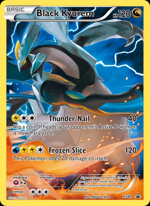 Black Kyurem #XY80, XY Black Star Promos