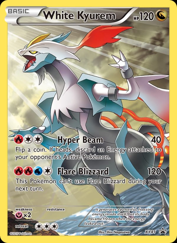 White Kyurem #XY81, XY Black Star Promos