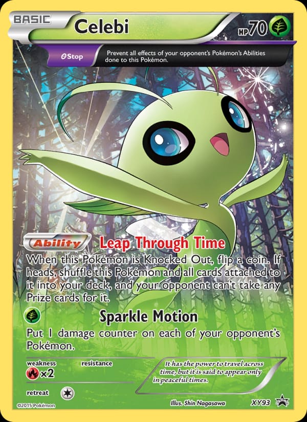 Celebi #XY93, XY Black Star Promos